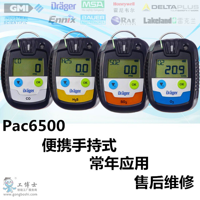 Pac6500手持式氣體檢測儀